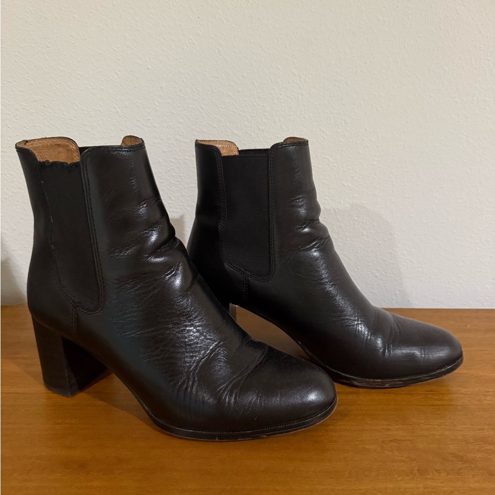 Madewell Black Ankle Boots